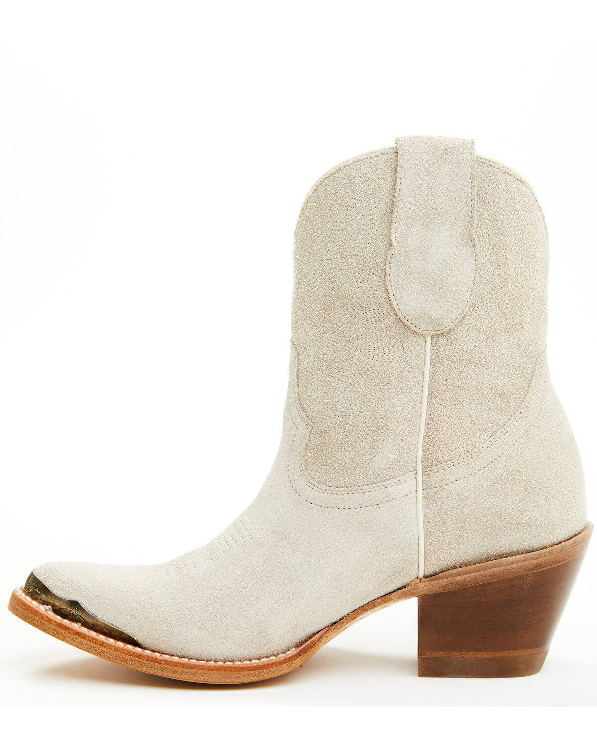 Image #3 - Idyllwind Women's Wheels Western Booties - Round Toe, Ivory, hi-res