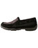 Image #3 - Twisted X Women's Southwestern Vamp Slip-On Driving Moc, Black, hi-res