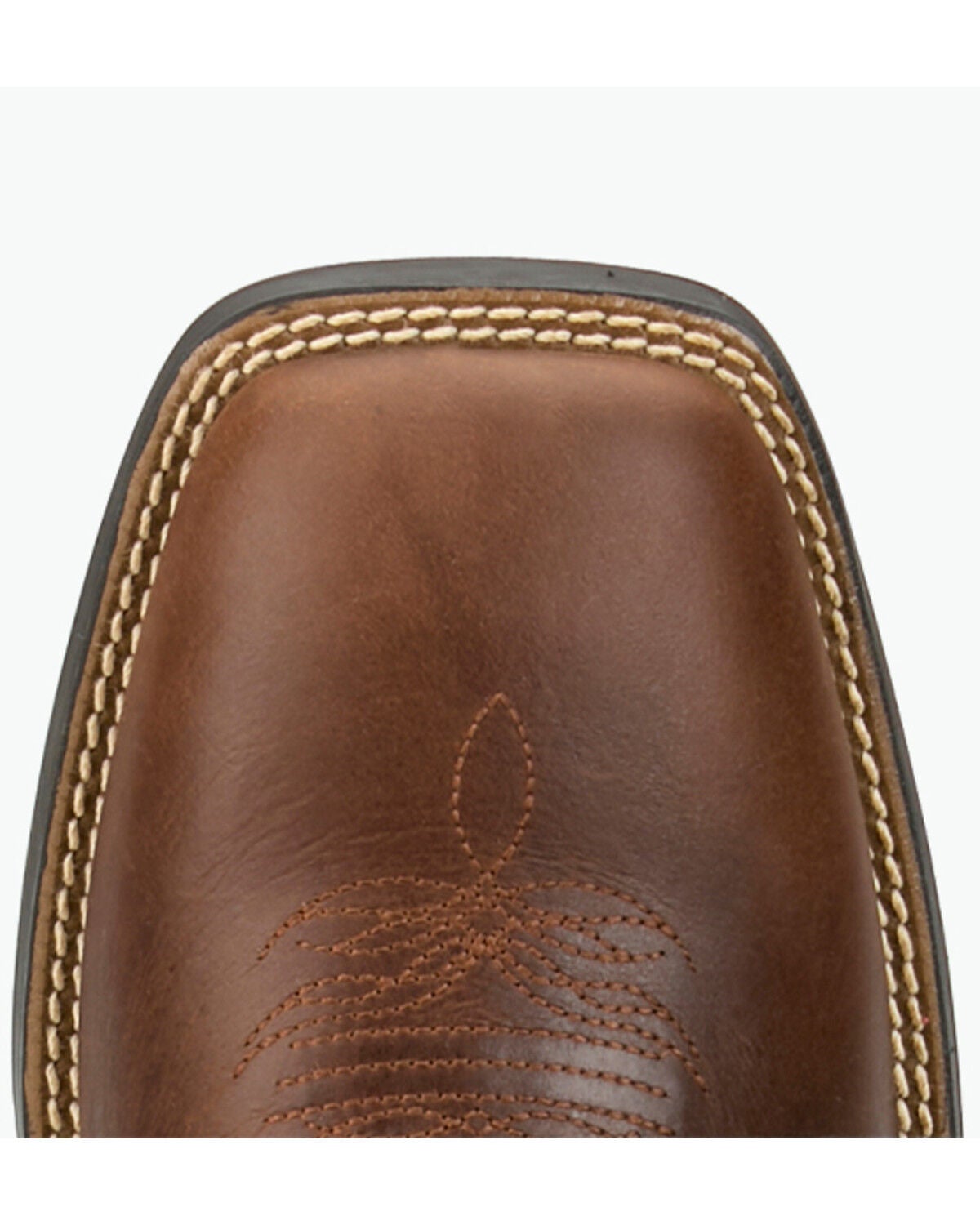 Image #6 - Justin Men's Norman Chelsea Boots - Broad Square Toe, Brown, hi-res