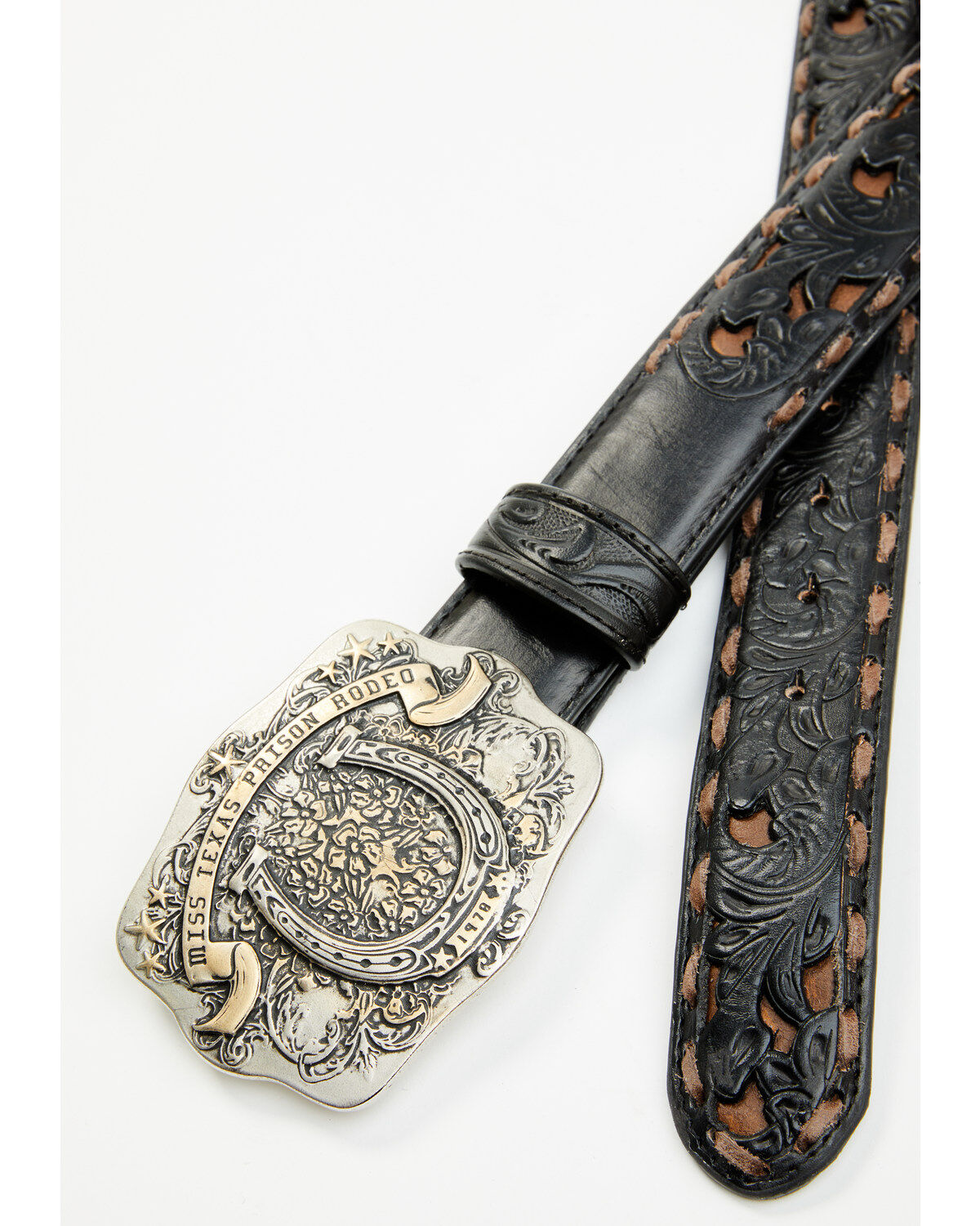 Image #3 - Idyllwind Women's Miss Texas Rodeo Belt, Black, hi-res