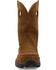 Image #4 - Twisted X Men's Waterproof Pull On Work Boots - Composite Toe, Brown, hi-res