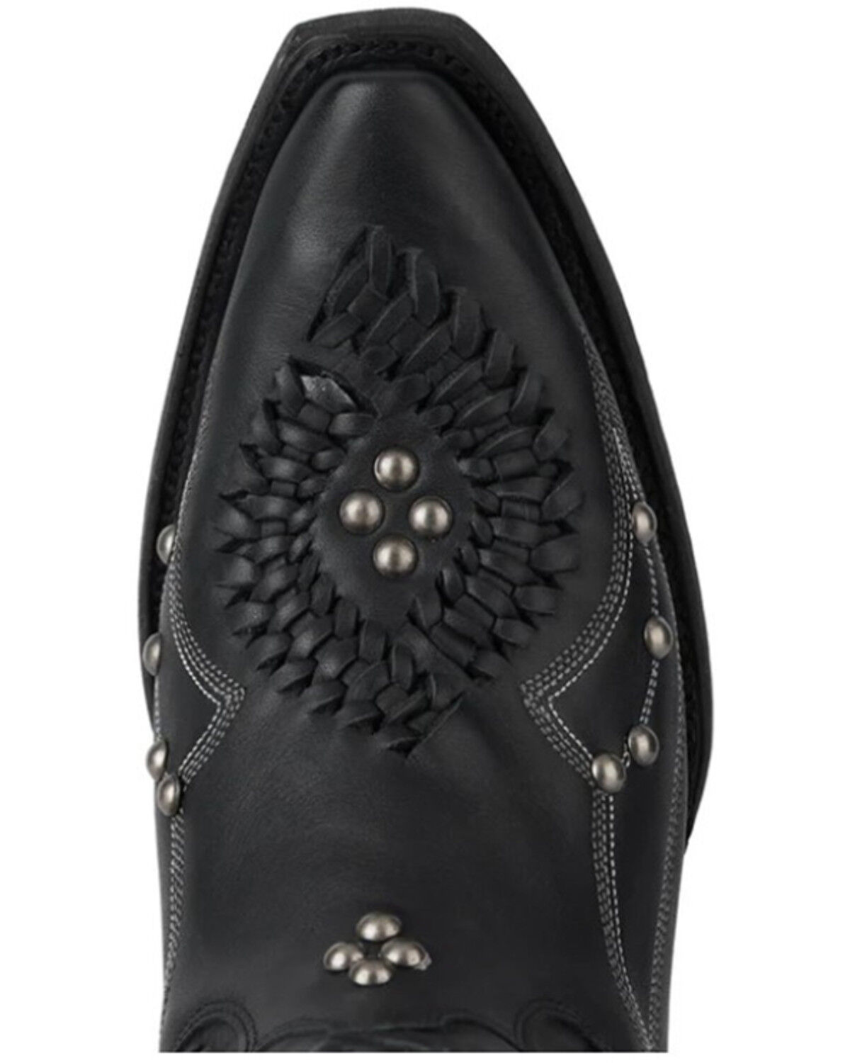 Image #6 - Lane Women's Cossette Tall Western Boots - Snip Toe, Jet Black, hi-res
