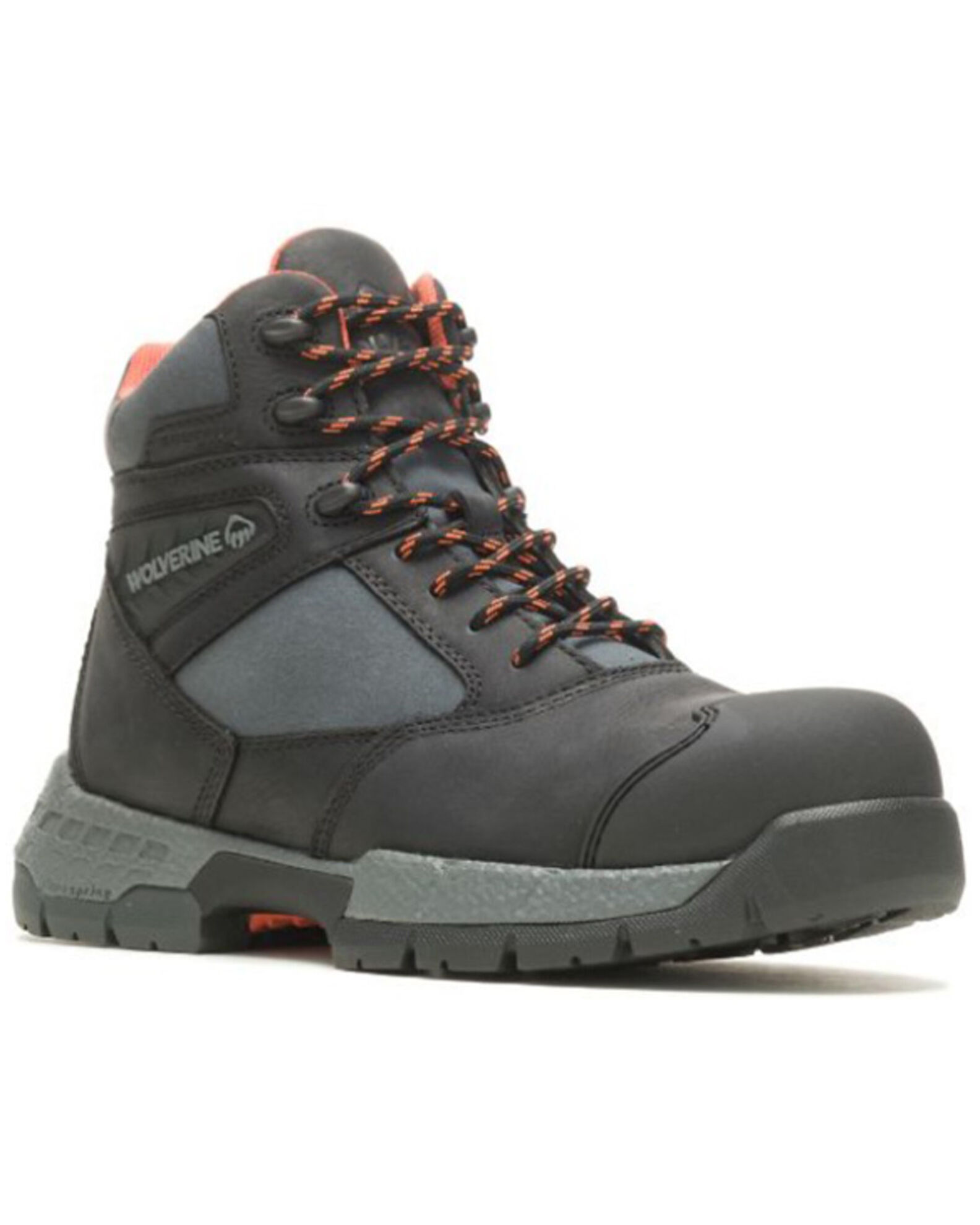 Wolverine Men s Rush Ultraspring 6 CarbonMAX Work Boots Composite Toe Boot Barn