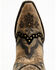 Image #6 - Laredo Women's Skyla Floral Studded Western Performance Boots - Snip Toe, Dark Brown, hi-res