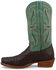 Image #3 - Twisted X Men's Reserve Exotic Full Quill Ostrich Western Boots - Square Toe, Jade, hi-res