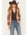 Image #1 - Cotton & Rye Women's Southwestern Print Button-Down Cardigan, Brown, hi-res