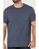 Brothers & Sons Men's Indigo Basic Short Sleeve Pocket T-Shirt , Indigo, hi-res