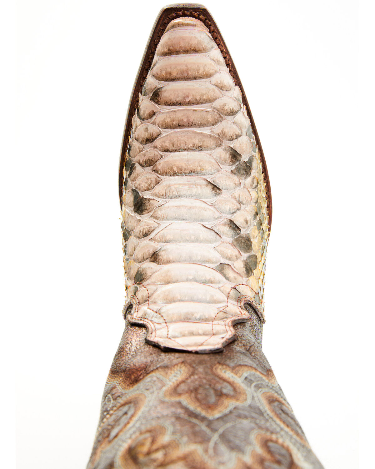 Image #6 - Shyanne Women's Cayenne Exotic Python Tall Western Boots - Snip Toe, , hi-res