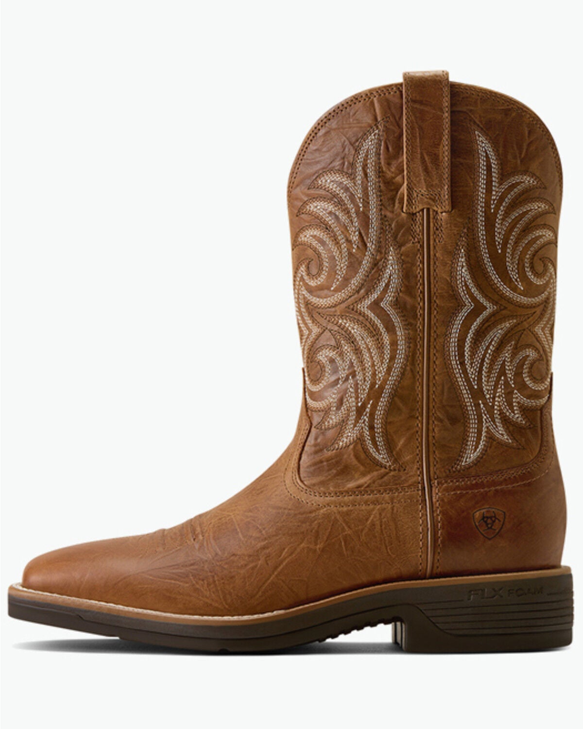 Image #2 - Ariat Men's Ranger Performance Western Boots - Broad Square Toe, Brown, hi-res