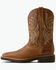 Image #2 - Ariat Men's Ranger Performance Western Boots - Broad Square Toe, Brown, hi-res