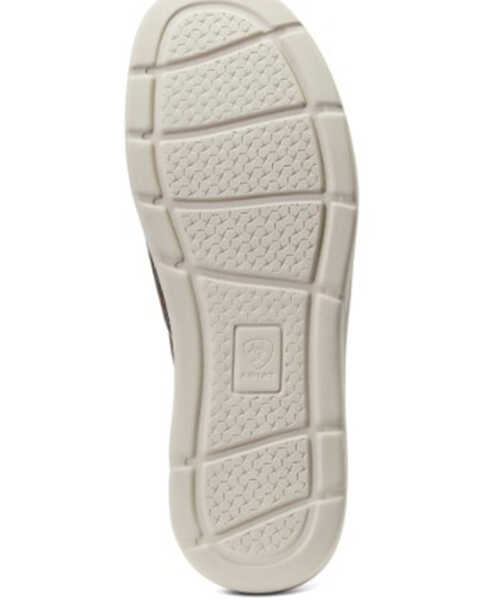 Image #5 - Ariat Men's Heather Brown Hilo 360 Canvas Slip-On Casual Shoe - Moc Toe , Brown, hi-res