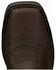 Justin Men's Driller Western Work Boots - Steel Toe, Dark Brown, hi-res