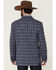 Image #4 - Rock & Roll Denim Men's Plaid Print Modern Fit Sportcoat, Blue, hi-res