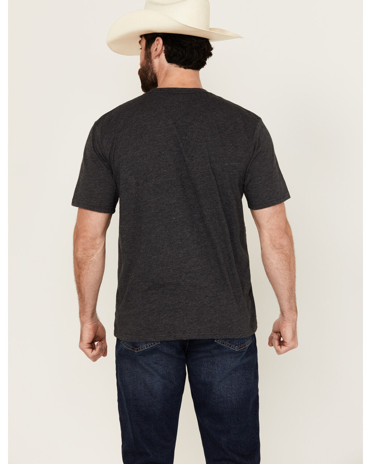Image #4 - Wrangler Men's Bucking Bull Logo Short Sleeve Graphic T-Shirt, , hi-res
