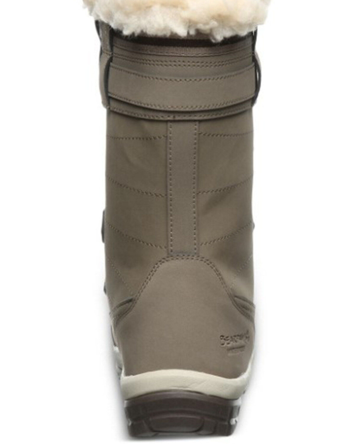 Image #4 - Bearpaw Women's Desdemona 10" Waterproof Lace-Up Boots - Round Toe, Beige, hi-res