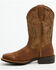 Image #3 - Shyanne Women's Sidney Performance Western Boots - Broad Square Toe, Brown, hi-res