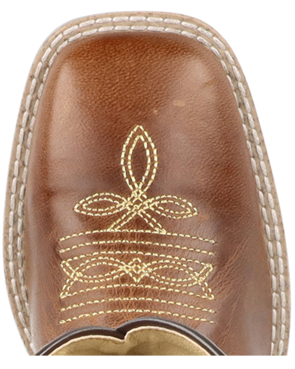 Image #6 - Smoky Mountain Little Girls' Nevada Western Boots - Broad Square Toe, Brown, hi-res