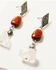 Image #2 - Shyanne Women's Desert Rose Antique Multi-Stone Drop Earrings, Silver, hi-res