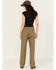 Image #3 - Lucky Brand Workwear Women's Canvas Fatigue Work Pants, Olive, hi-res