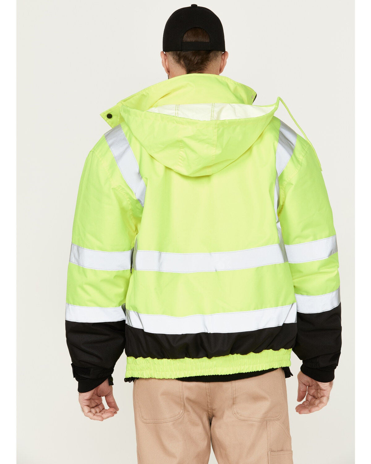 Men's Hawx 3-in-1 Bomber Hi-Vis Reflective Work Jacket