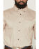 Image #3 - Cody James Men's Basic Solid Long Sleeve Button-Down Stretch Western Shirt - Big, Tan, hi-res