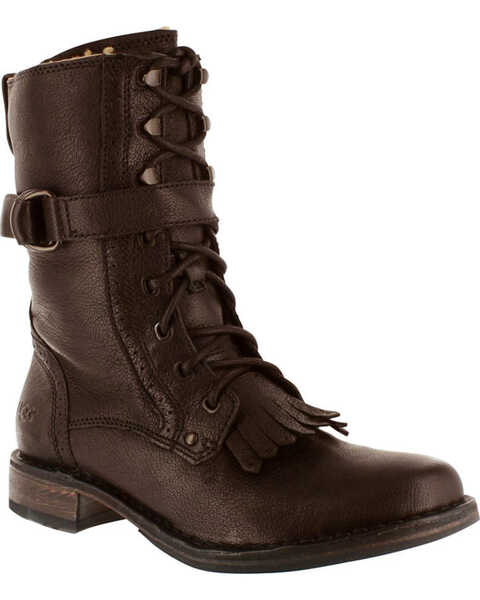 Image #1 - UGG® Women's Jena Fashion Boots, Dark Brown, hi-res