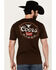 Image #1 - Coors Men's Banquet Logo Short Sleeve Graphic T-Shirt, Brown, hi-res