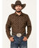 Image #1 - Cody James Men's Reign In Striped Print Long Sleeve Snap Western Shirt - Big, , hi-res