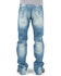 Image #1 - Tin Haul Men's Regular Joe Fit Bootcut Jeans, Indigo, hi-res
