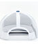 Brixton Men's Crest Circle Logo Patch Crossover MP Mesh-Back Ball Cap , Blue, hi-res
