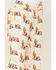 Rock & Roll Denim Girls' Desert Print Flare Jeans, Beige/khaki, hi-res