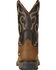 Image #5 - Ariat Men's WorkHog® H2O 400g Cowboy Work Boots - Composite Toe, Brown, hi-res