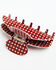 Image #2 - Shyanne Women's Polka Dot Claw Clip, Dark Red, hi-res