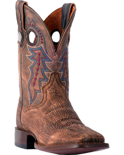 Image #1 - Dan Post Men's Badlands Cowboy Boots - Square Toe, , hi-res