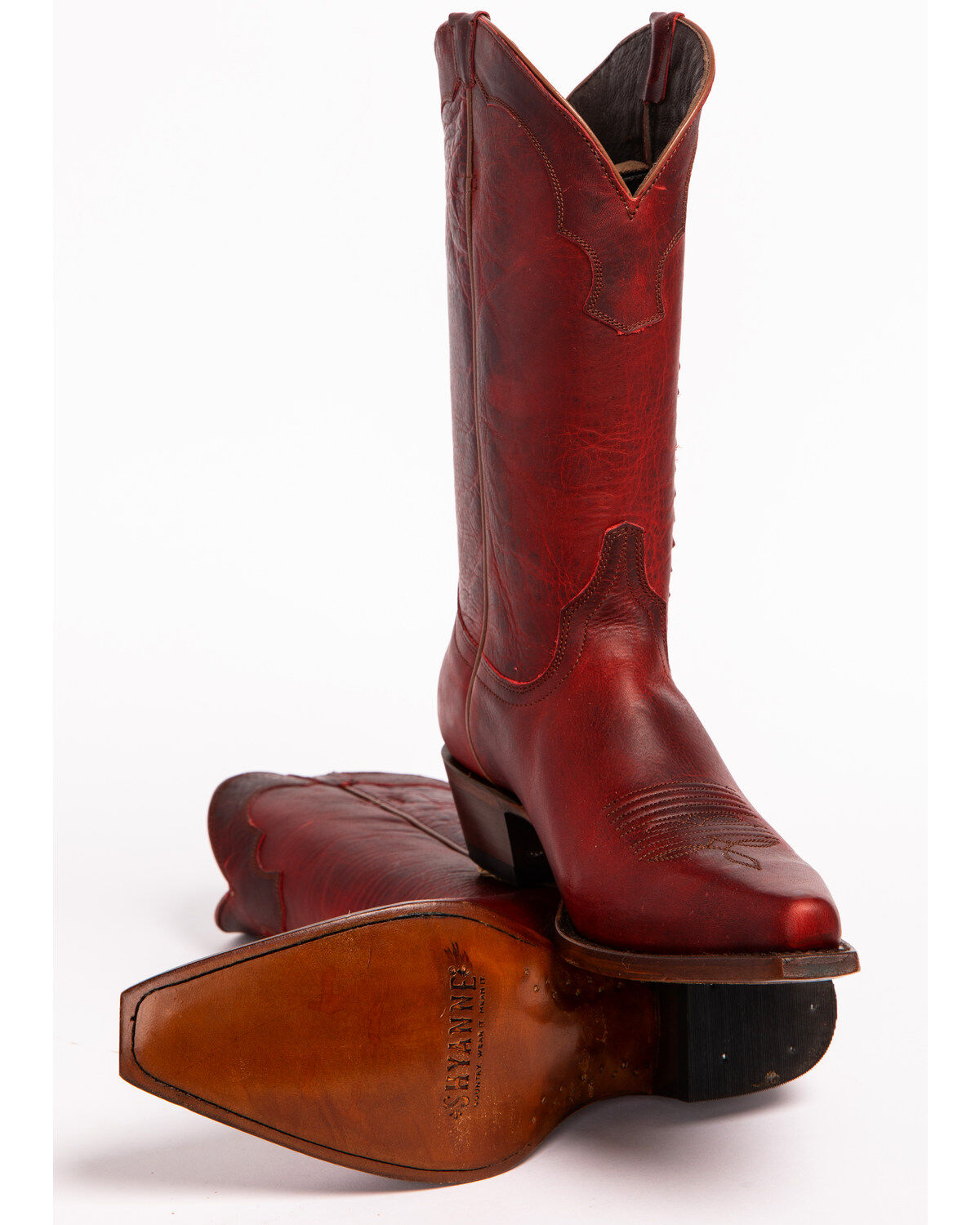 Image #11 - Shyanne Women's Leather Laced Western Boots - Snip Toe, , hi-res