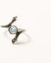 Image #7 - Shyanne Women's 6-piece Silver Hamsa Snake Moonstone Ring Set, Silver, hi-res
