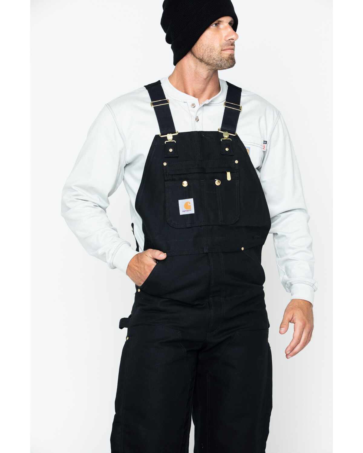 Quilt lined carhartt bibs shop
