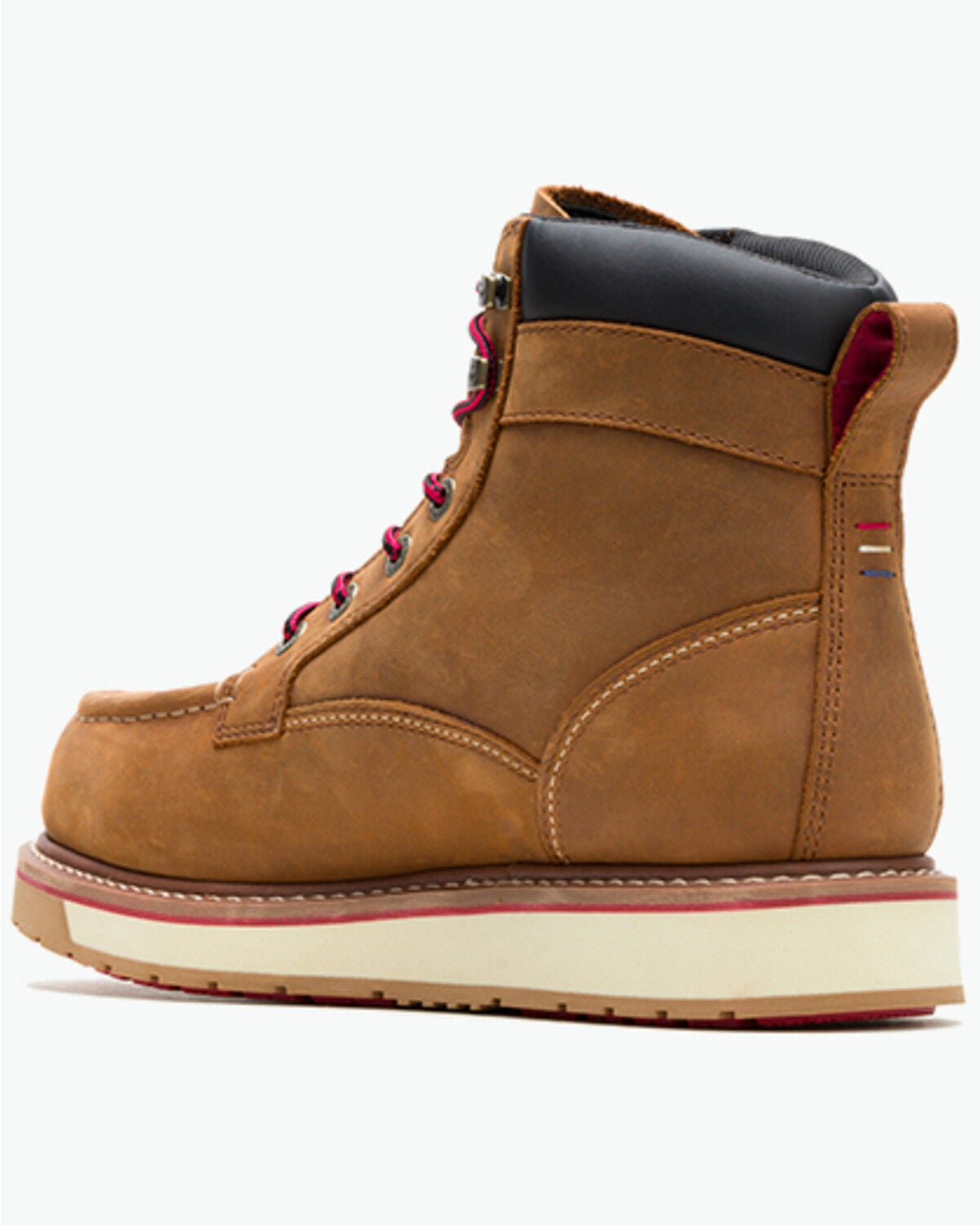 Image #3 - Wolverine Men's 6" USA-Built Loader FT DuraShocks&reg; CarbonMAX&reg; Moc Work Boots - Composite Toe, Tan, hi-res