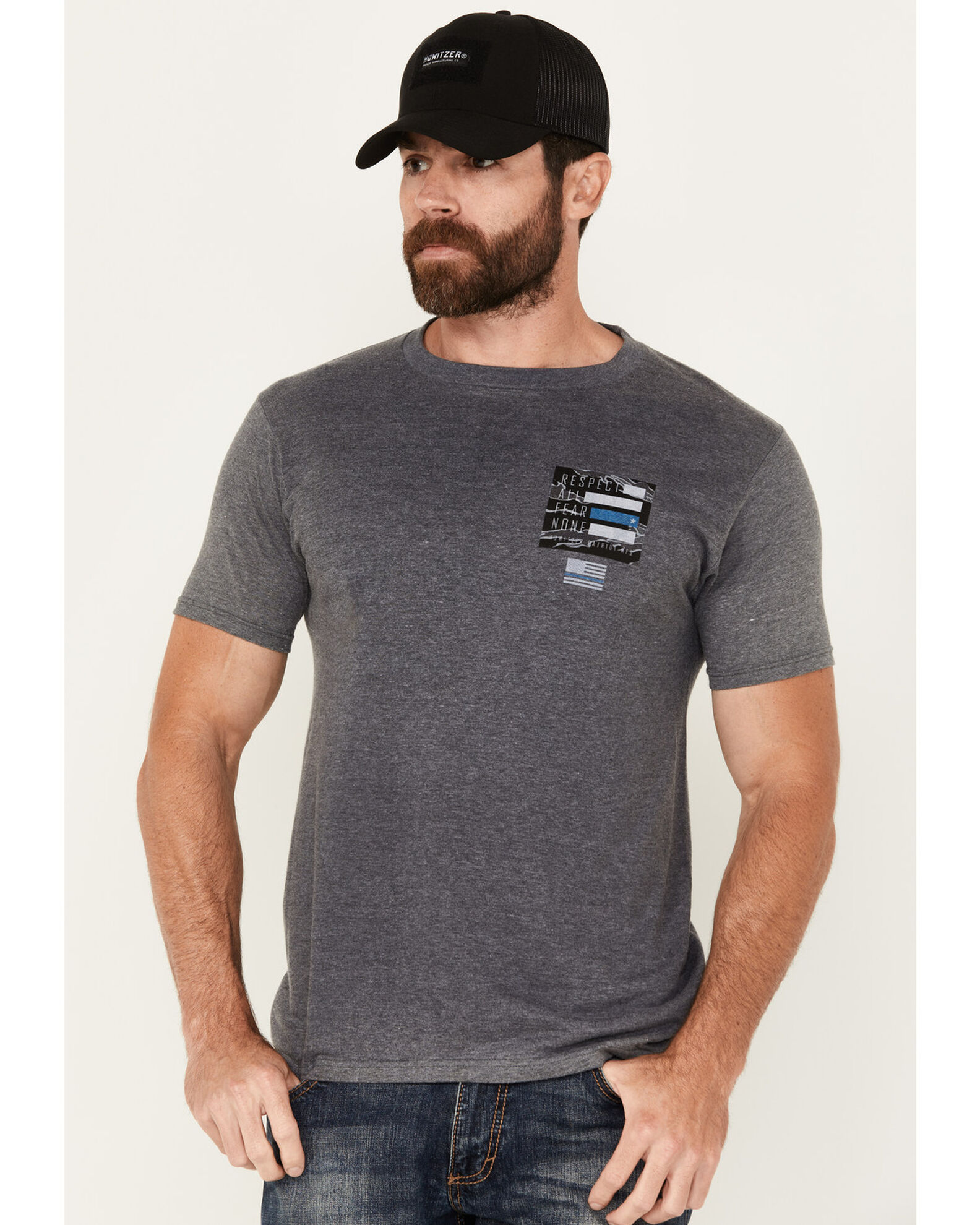 Howitzer Men s No Fear Short Sleeve Graphic T Shirt Boot Barn