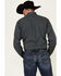 Cinch Men's Geo Print Button Long Sleeve Button Down Western Shirt , Black, hi-res