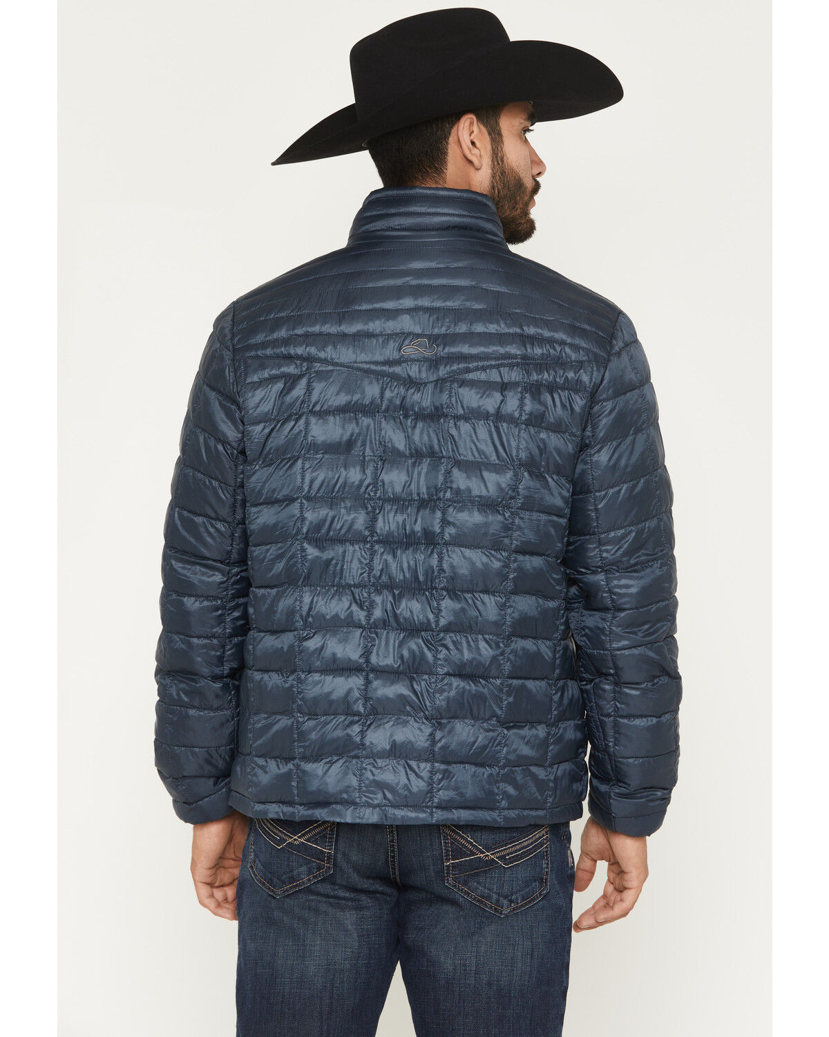 Image #4 - Resistol Men's Cold Bloq Puffer Jacket, Blue, hi-res