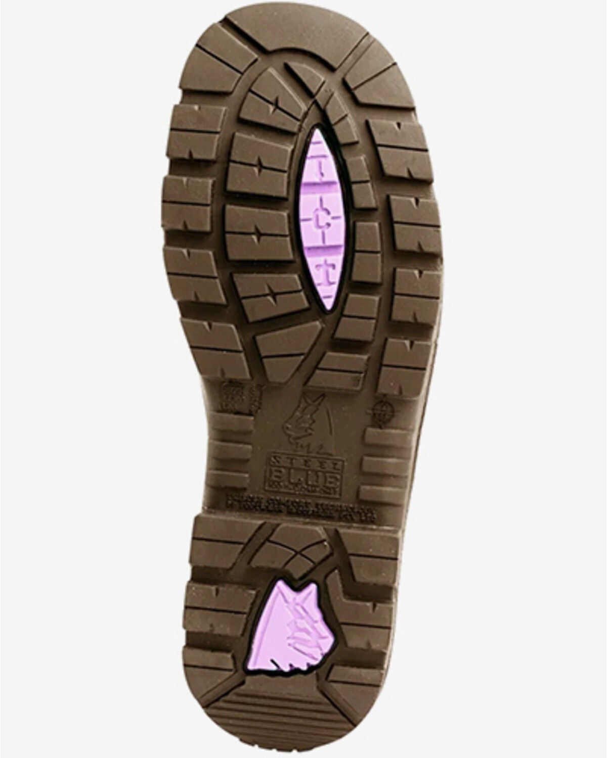 Image #2 - Steel Blue Women's 6" Southern Cross Zip Waterproof Work Boots - Steel Toe, Brown, hi-res