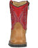 Image #3 - Smoky Mountain Toddler Boys' Autry Western Boots - Square Toe, Tan, hi-res