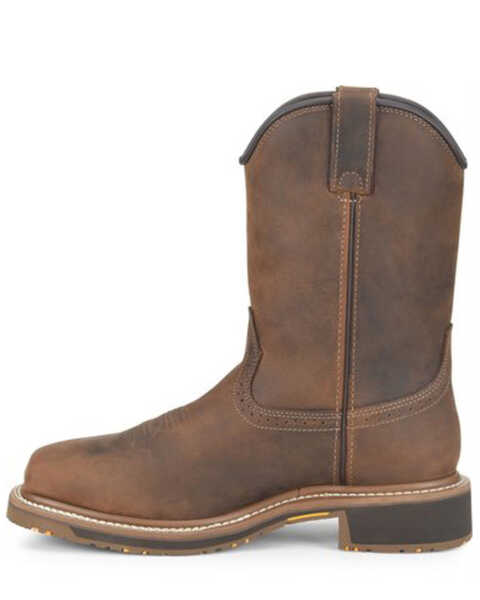 Carolina Men's Anchor Waterproof Western Work Boots - Composite Toe, Brown, hi-res