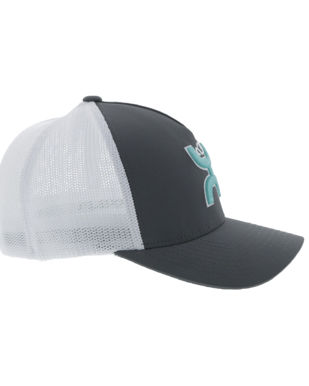 Image #4 - HOOey Men's Gray Coach Mesh Flex Fit Ball Cap, , hi-res