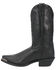 Laredo Men's Lizard Print Western Boot - Snip Toe, Black, hi-res