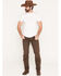 Image #1 - Levi's Men's 501 Original Straight Denim Jeans, Brown, hi-res