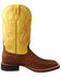 Twisted X Men's Ruff Stock Western Boots - Broad Square Toe, Tan, hi-res