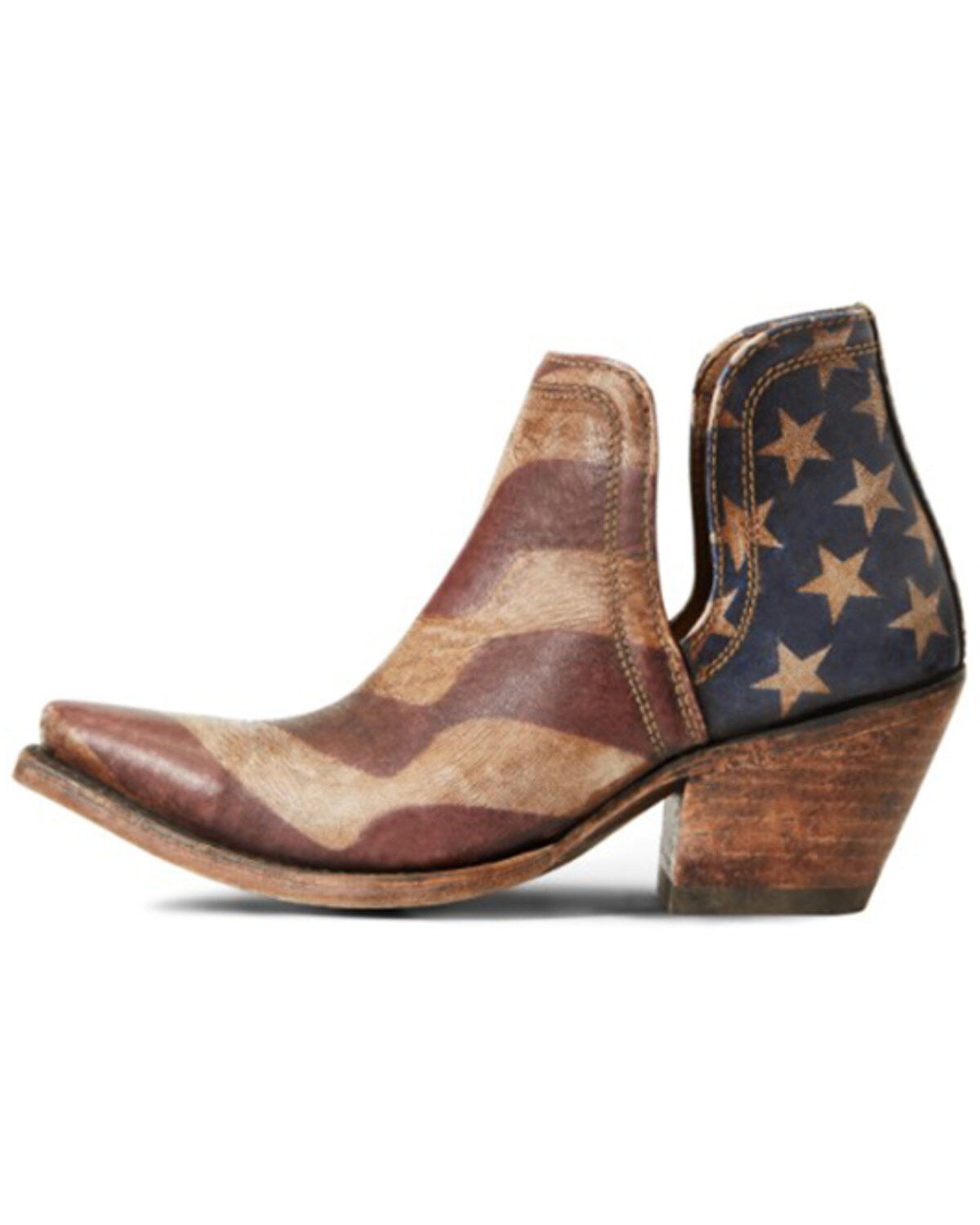 Product Name:  Ariat Women's Dixon Old Patriot Fashion Booties - Snip Toe