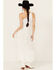Image #3 - Beyond The Radar Women's Eyelet Midi Skirt, White, hi-res